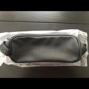 New authentic Burberry black Pouch for men